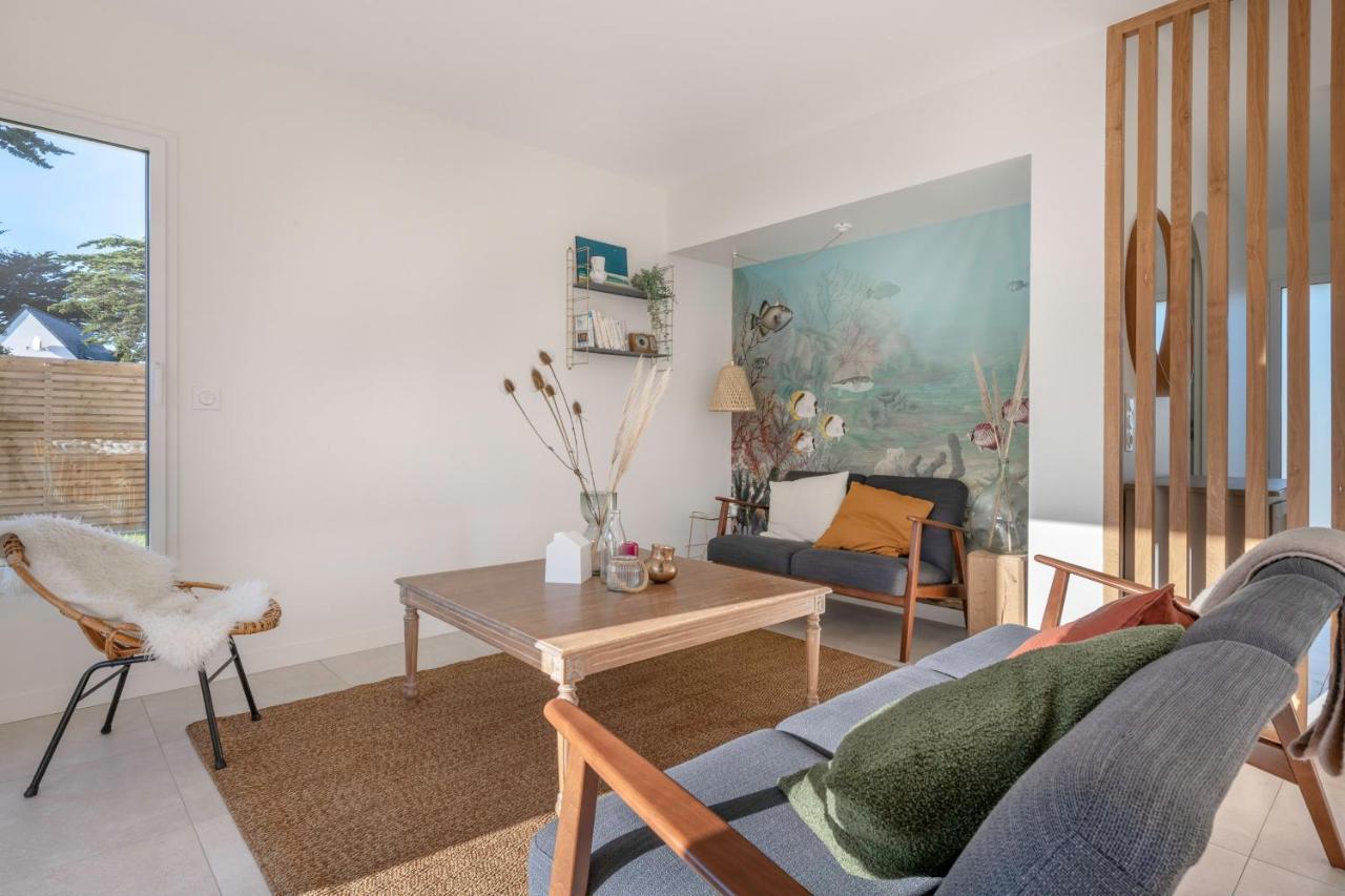 300M De La Plage - Belle Maison A Sarzeau Bagian luar foto