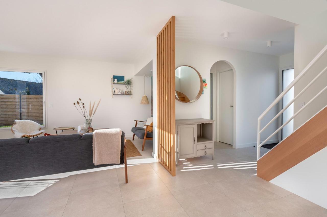 300M De La Plage - Belle Maison A Sarzeau Bagian luar foto
